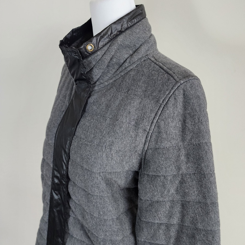 Twik Quilted Zip Up Jacket Womens XL Gray Mountain Patrol Coat Gorp Puffer - Picture 6 of 16
